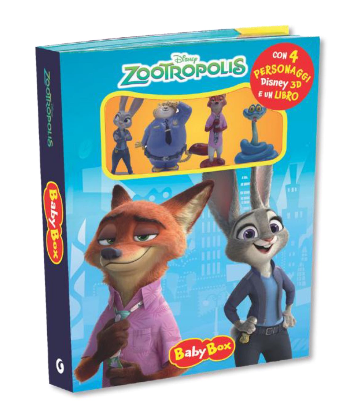 Zootropolis Baby Box. Con 4 personaggi 3d e libro