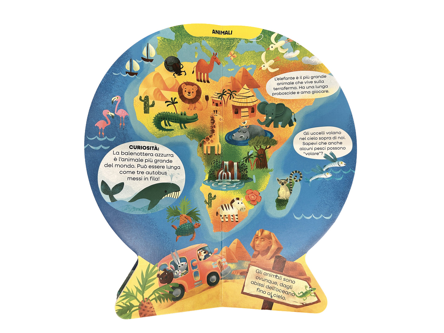 Il Mondo. Il mio primo libro mappamondo