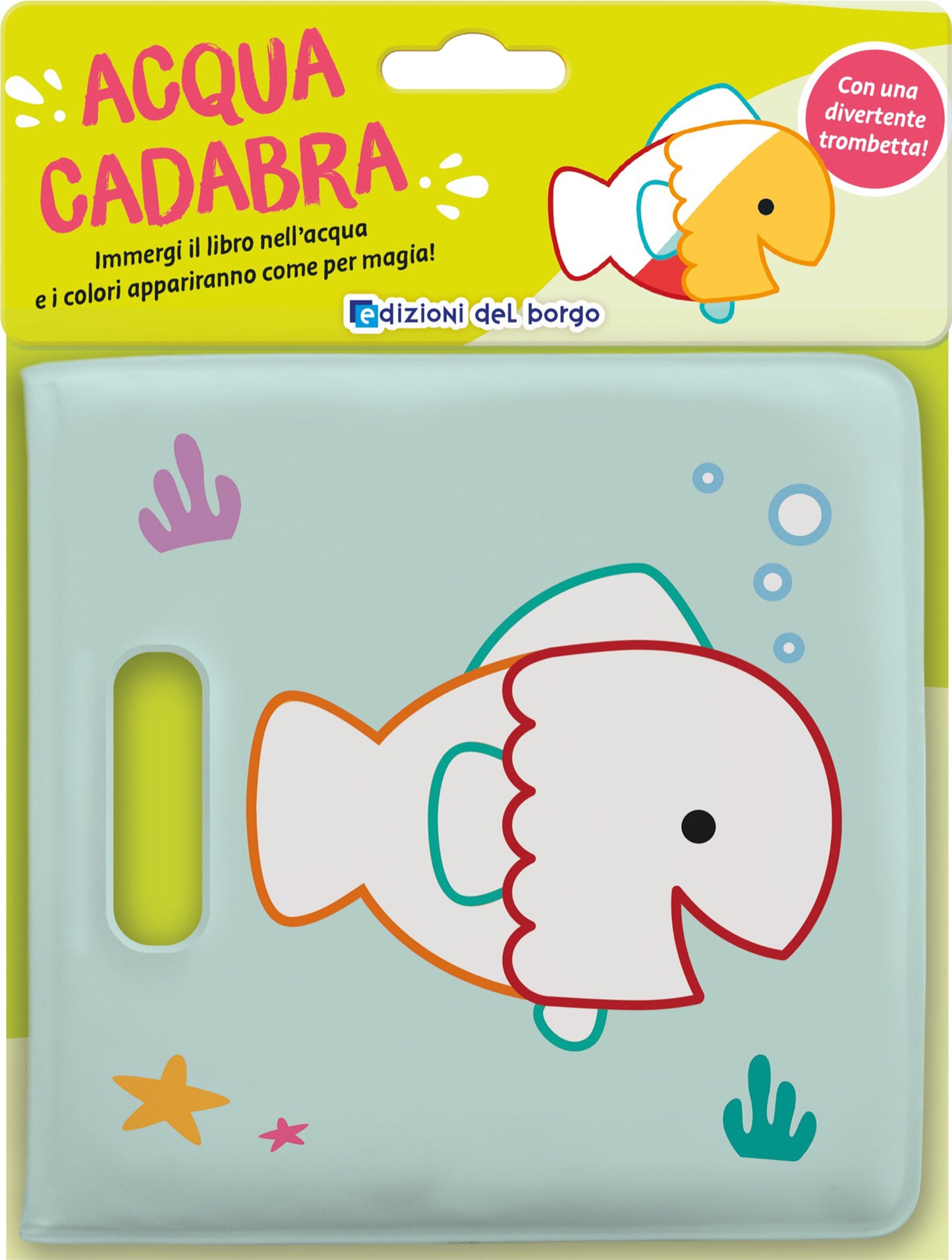 Pesce rosso. Immergi il libro nell'acqua e i colori appariranno come per magia!