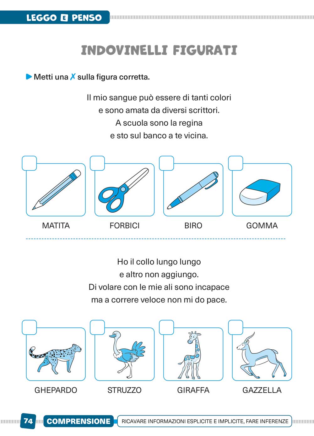 Ortografia e comprensione classe 2