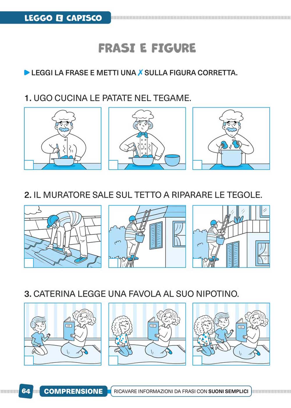 Lettoscrittura e comprensione classe 1