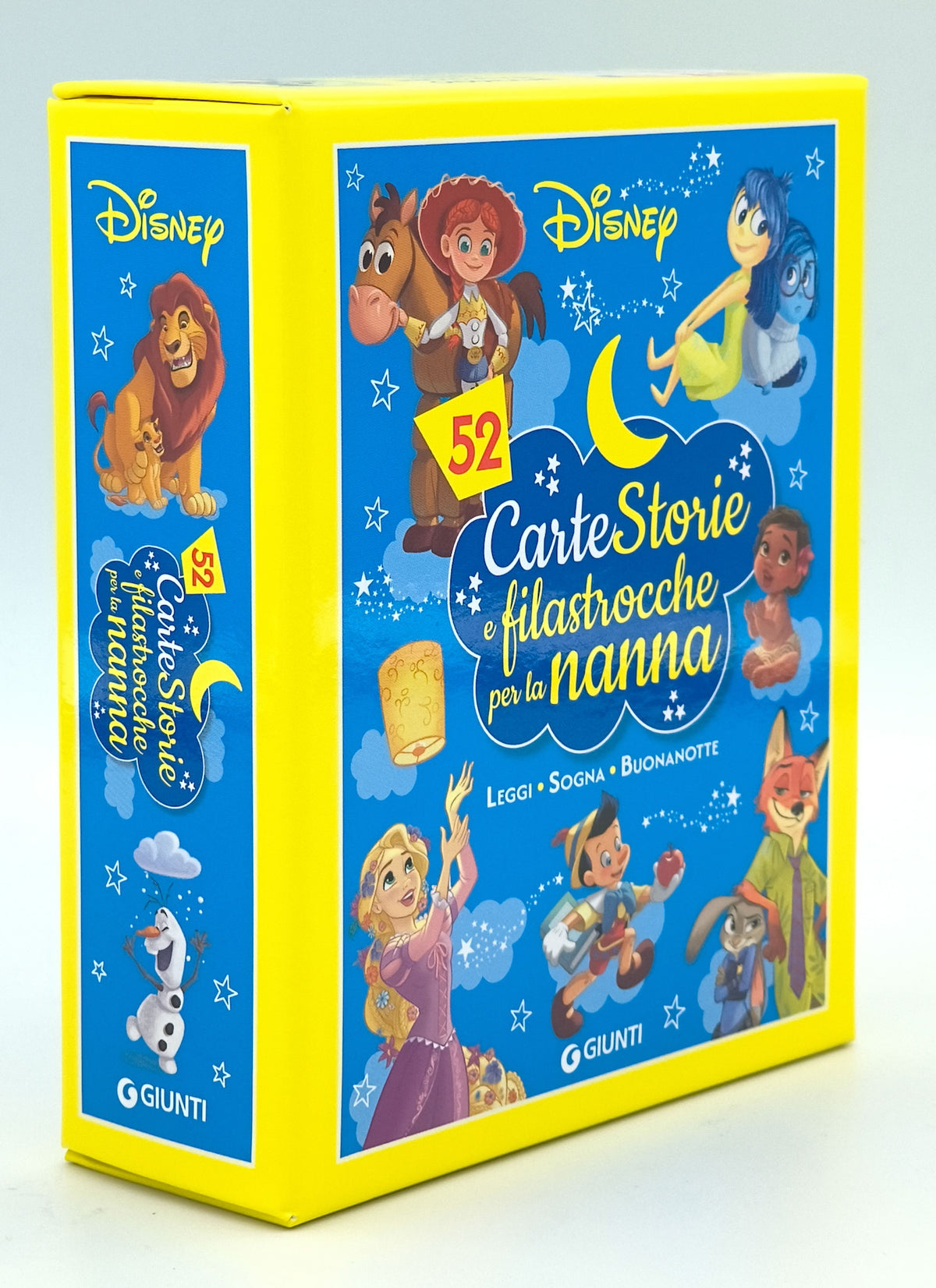 CarteStorie e filastrocche per la nanna Disney. 52 carte. Leggi, sogna, buonanotte