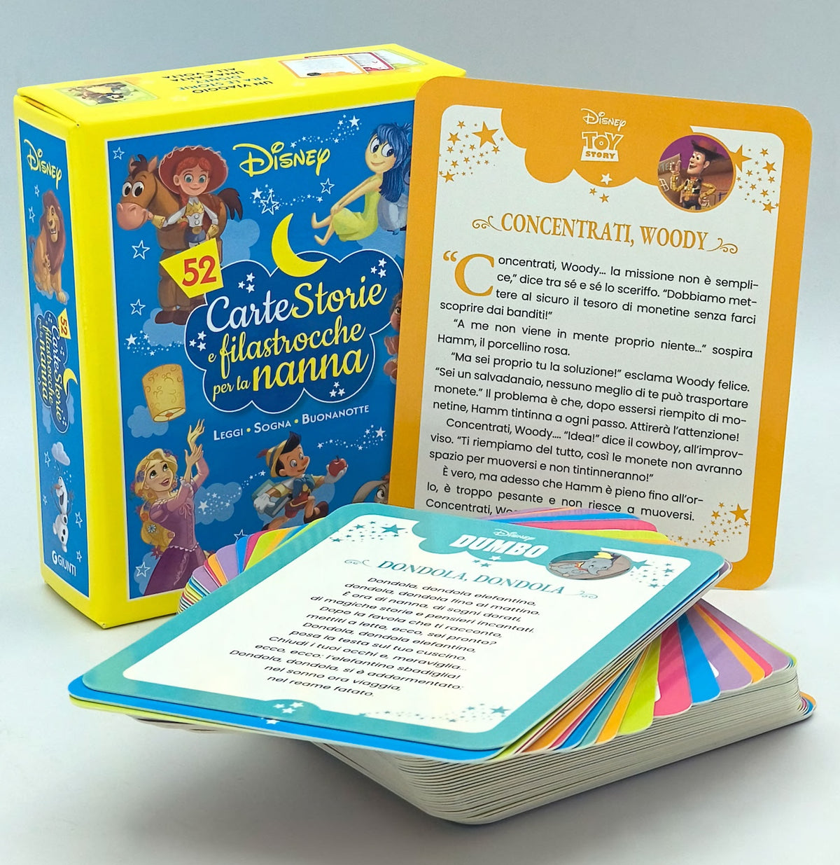 CarteStorie e filastrocche per la nanna Disney. 52 carte. Leggi, sogna, buonanotte