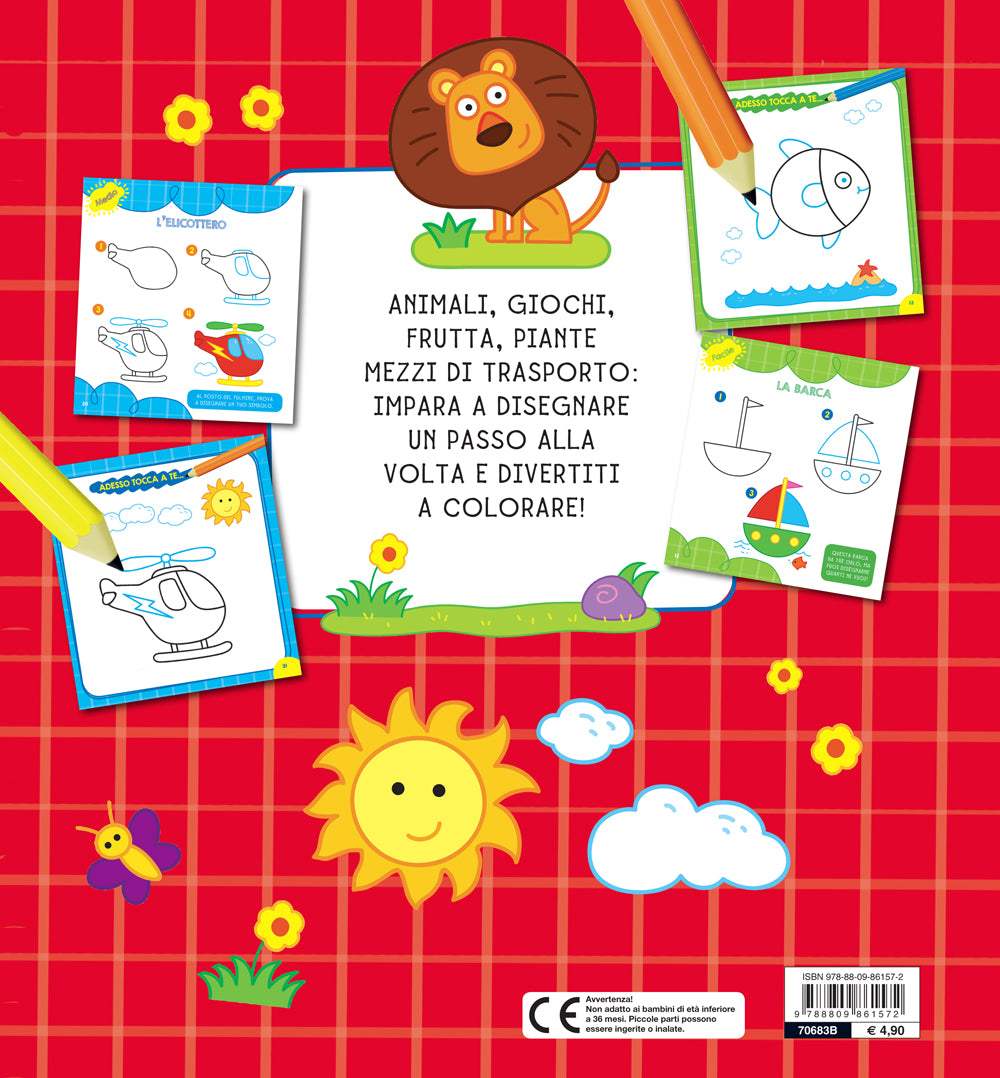 Schizzi e scarabocchi. Impara a disegnare passo dopo passo!