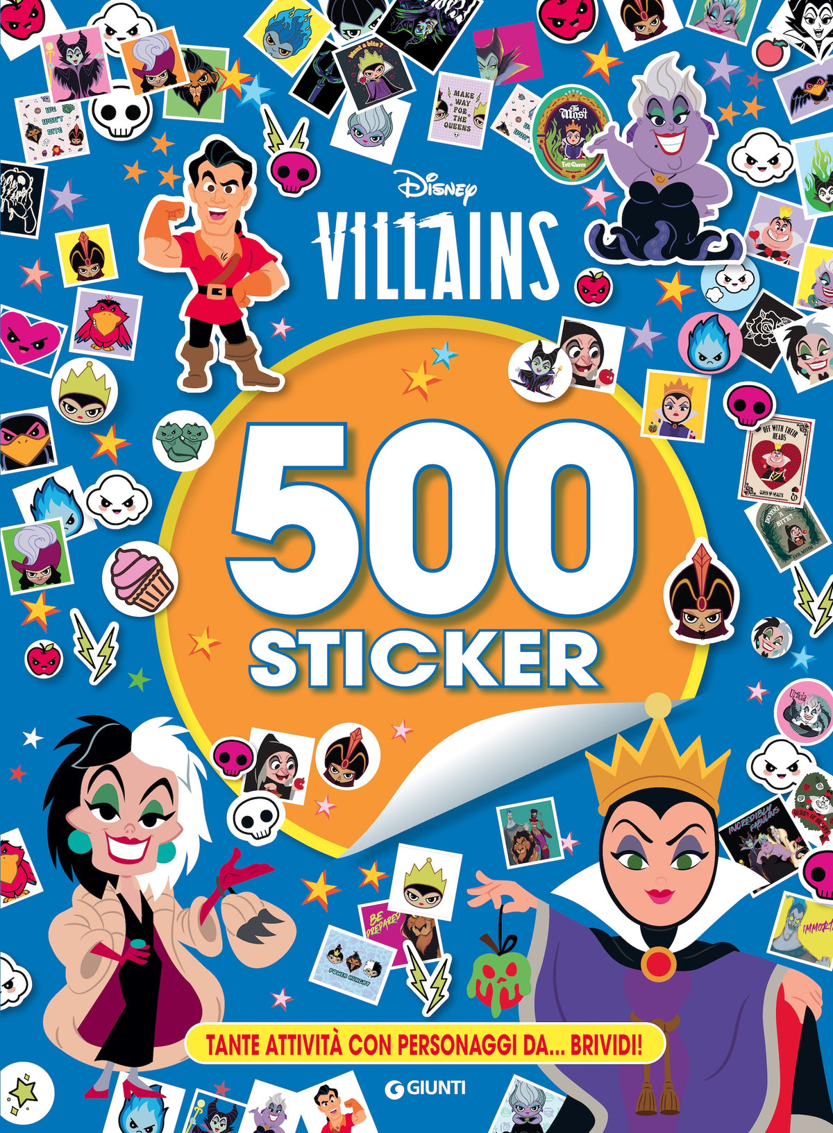Disney Villains 500 Sticker. Tante attività con personaggi da... brividi