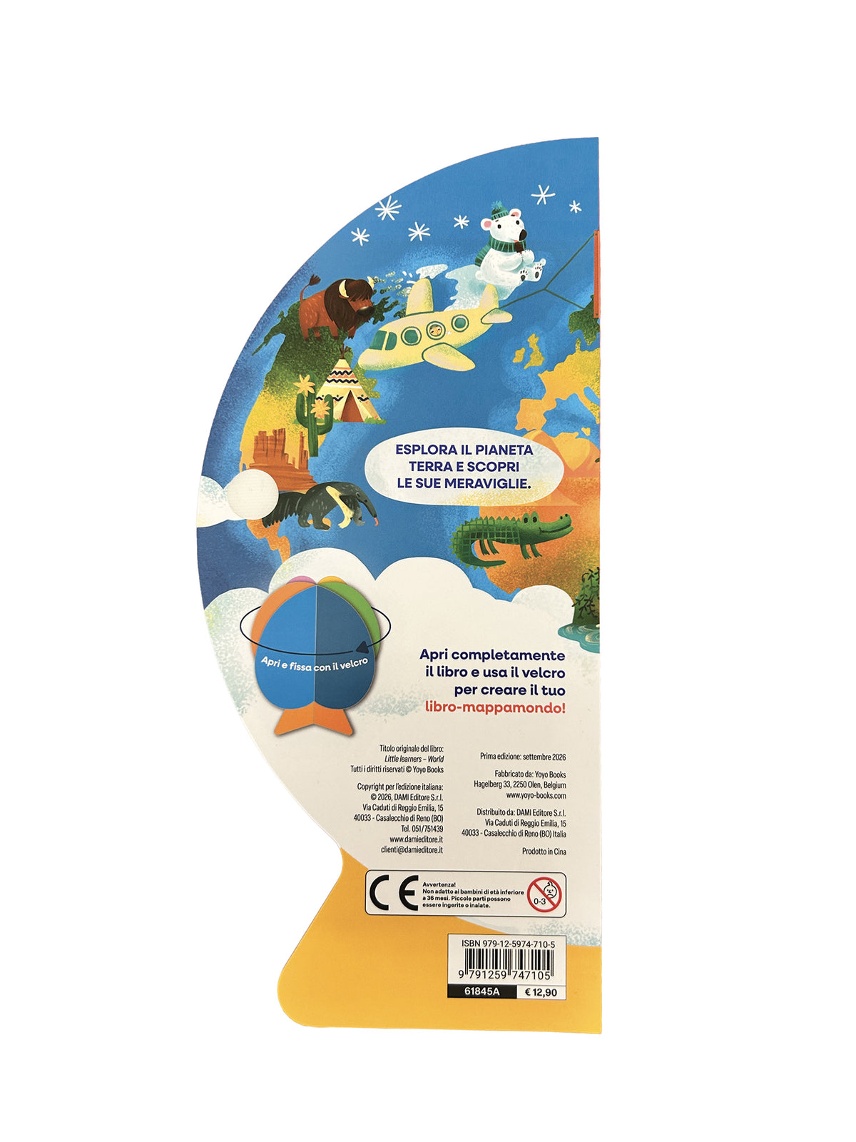 Il Mondo. Il mio primo libro mappamondo