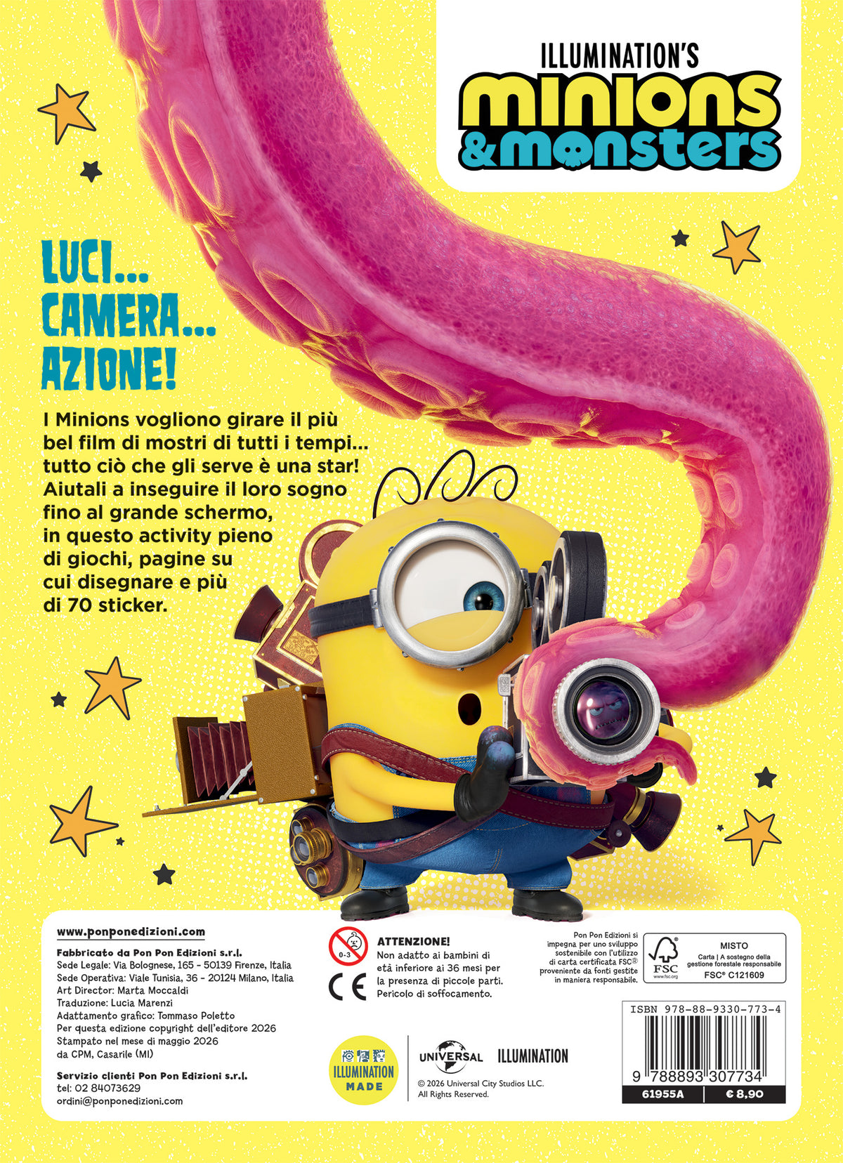 Minions & Monsters. Sticker Activity Book