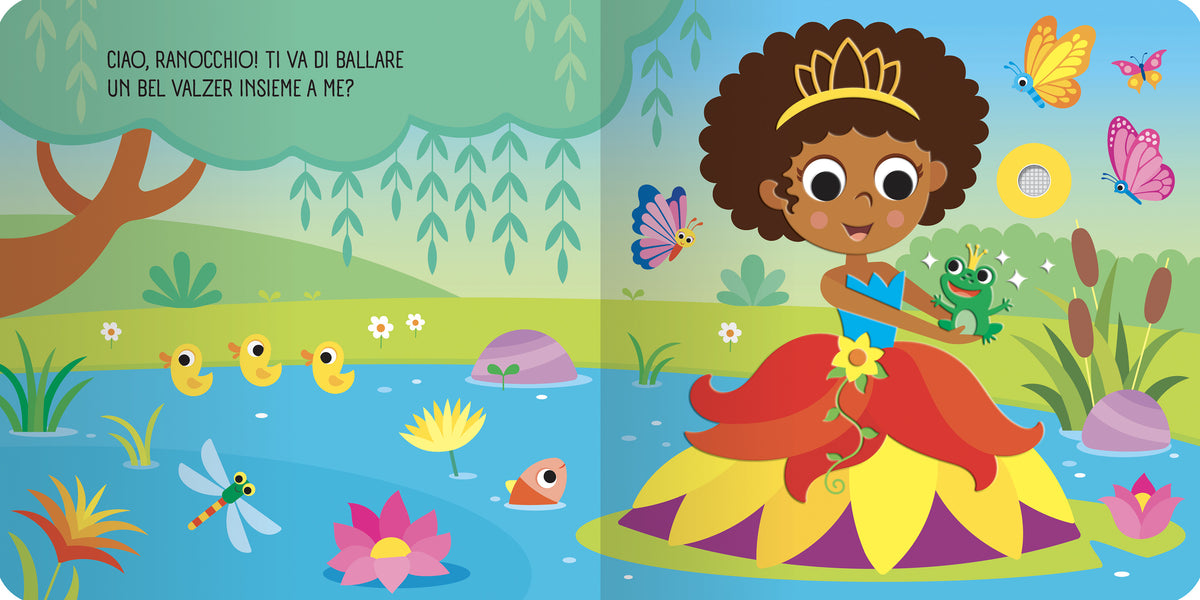 Principesse. Libro tattile sonoro