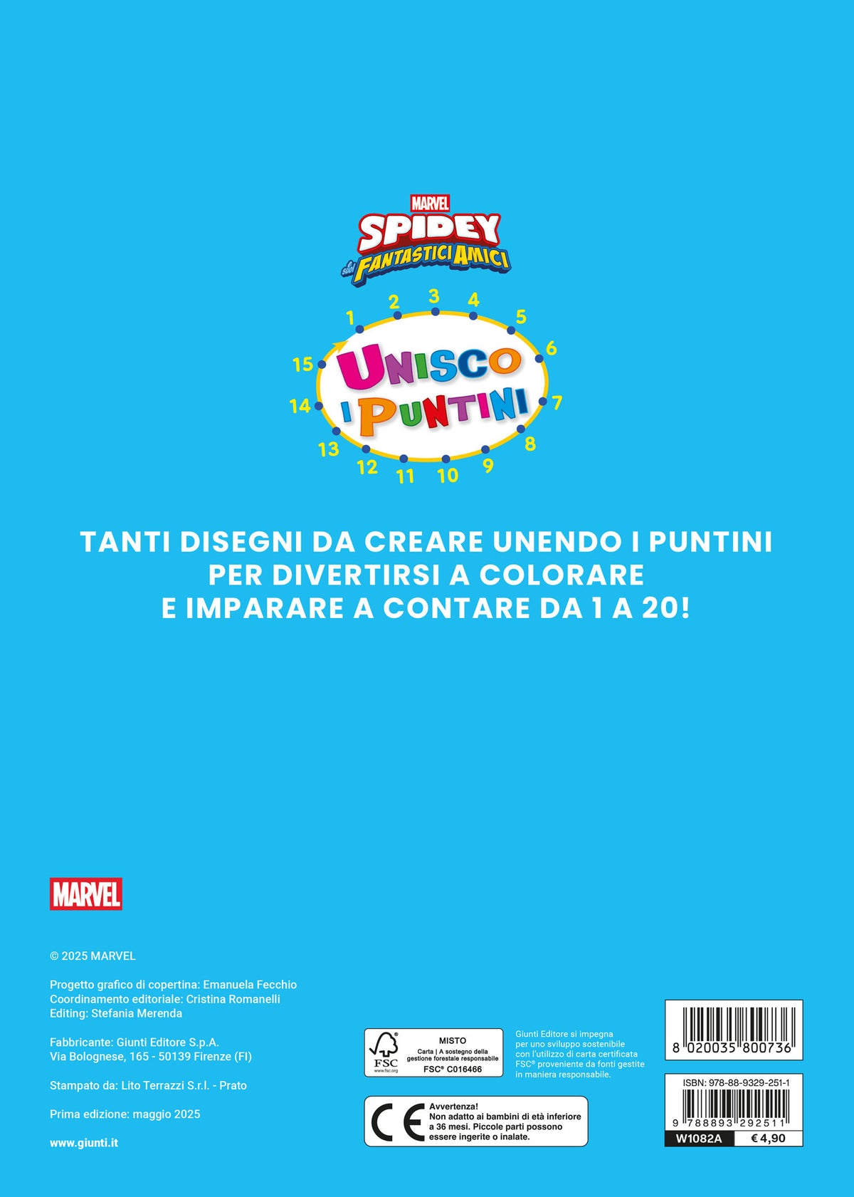 Spidey Unisco i puntini