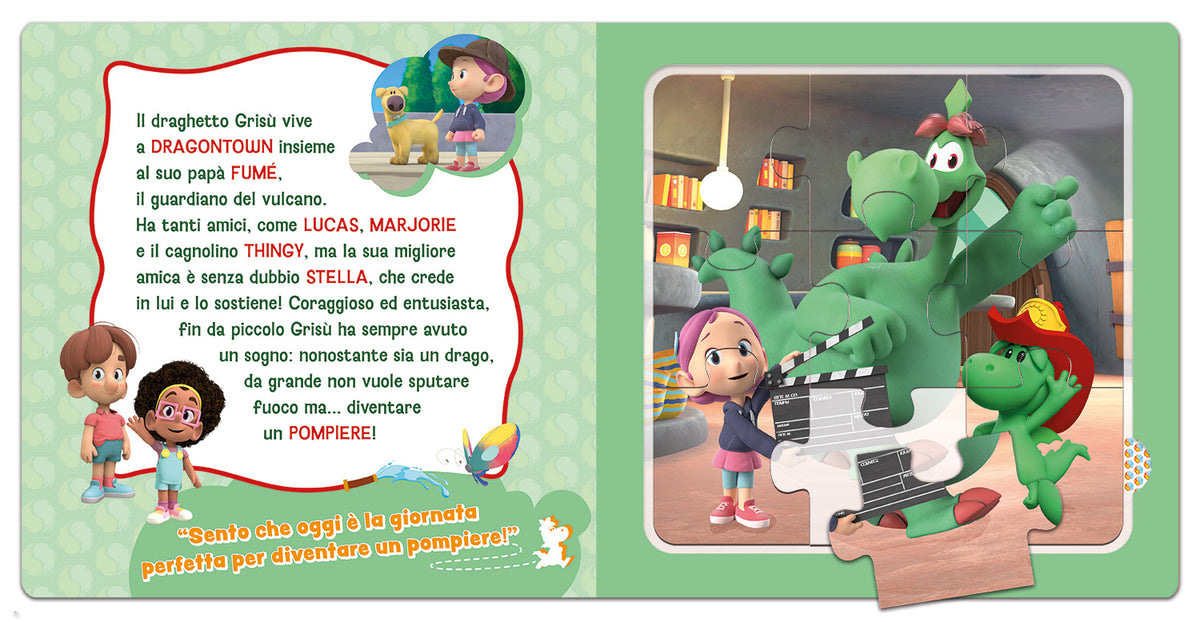 Grisù. Libro Puzzle