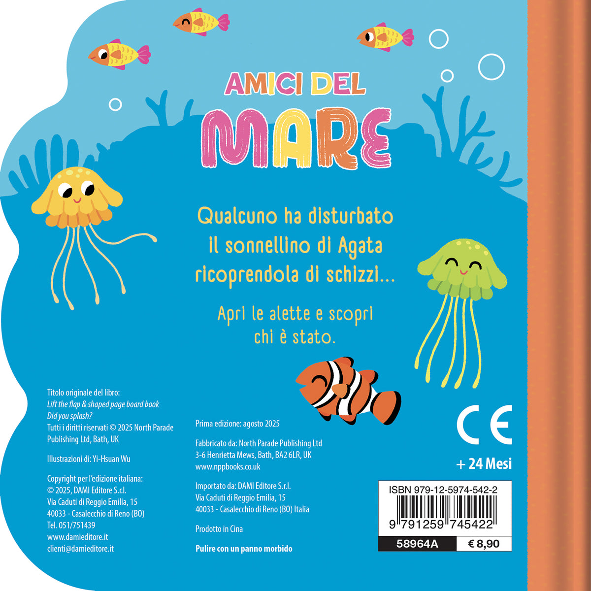 Amici del mare. con tante alette alza e scopri