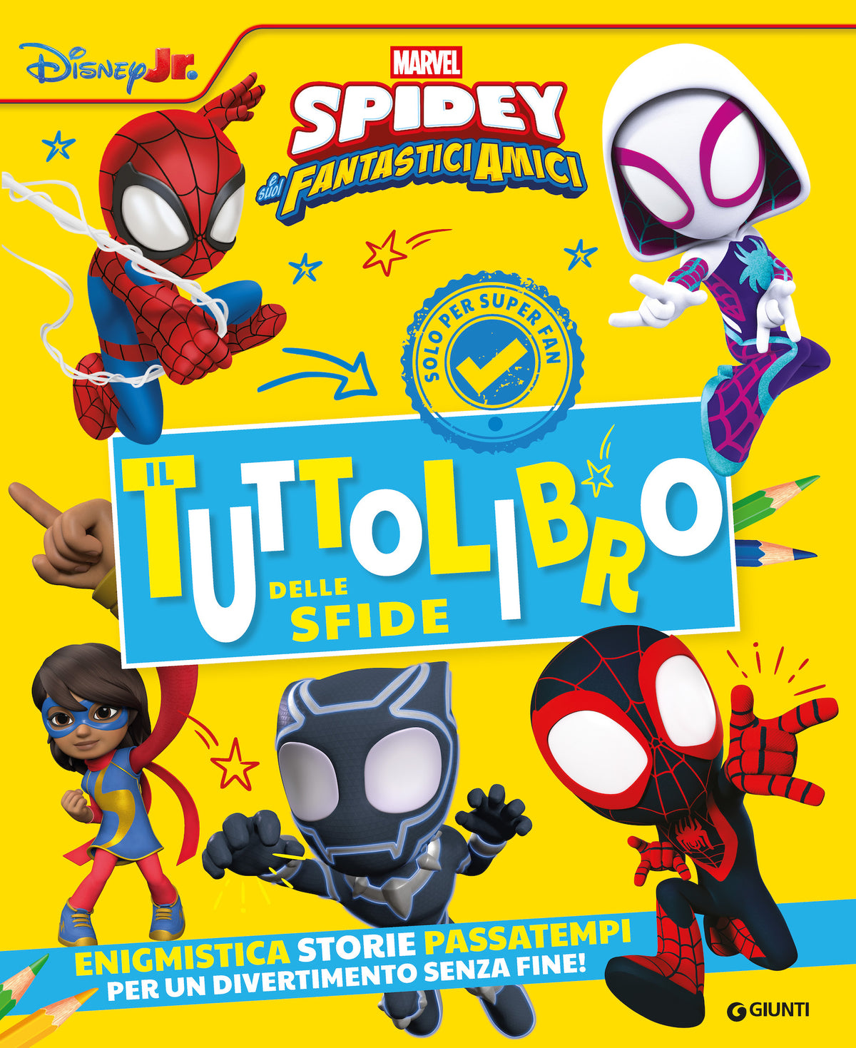 Spidey Il Tuttolibro delle sfide. Enigmistica, storie, passatempi per un divertimento senza fine!