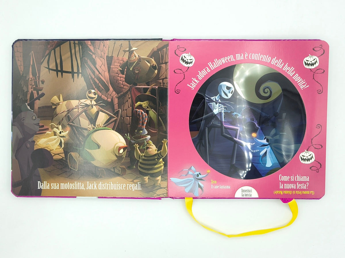 Brillanotte Disney The Nightmare before Christmas. Racconti per dare luce ai sogni. Con la torcia magica illumina la storia