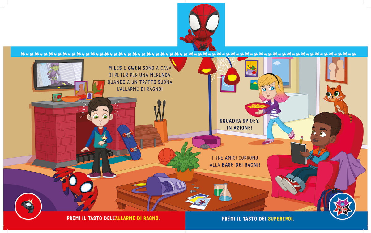 Spidey e i suoi amici Premi e ascolta