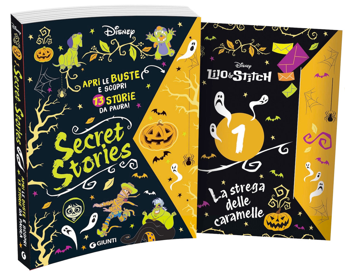 Disney Secret Stories 13 Storie da paura. Con buste Apri e scopri