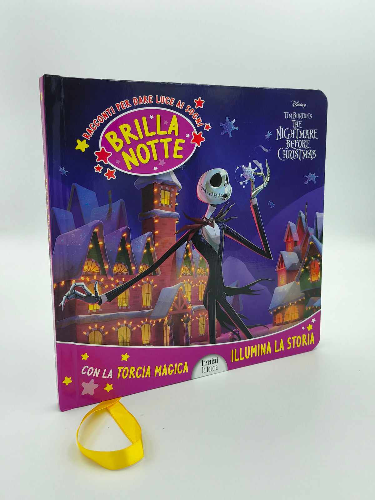 Brillanotte Disney The Nightmare before Christmas. Racconti per dare luce ai sogni. Con la torcia magica illumina la storia