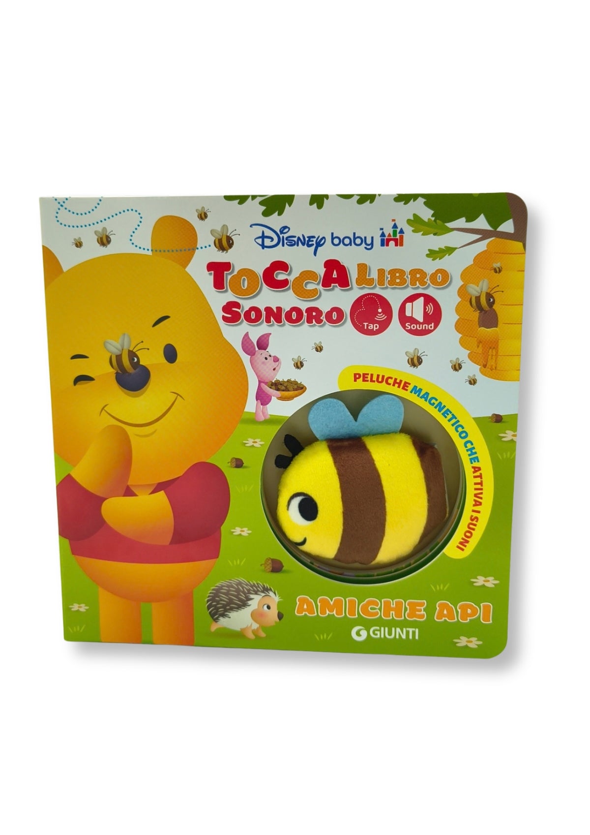 Amiche api Toccalibro sonoro Disney baby. Con Ape magnetica