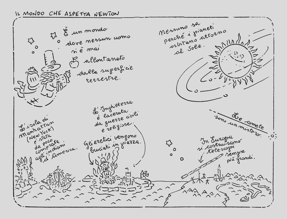 Newton e la formula dell'antigravità