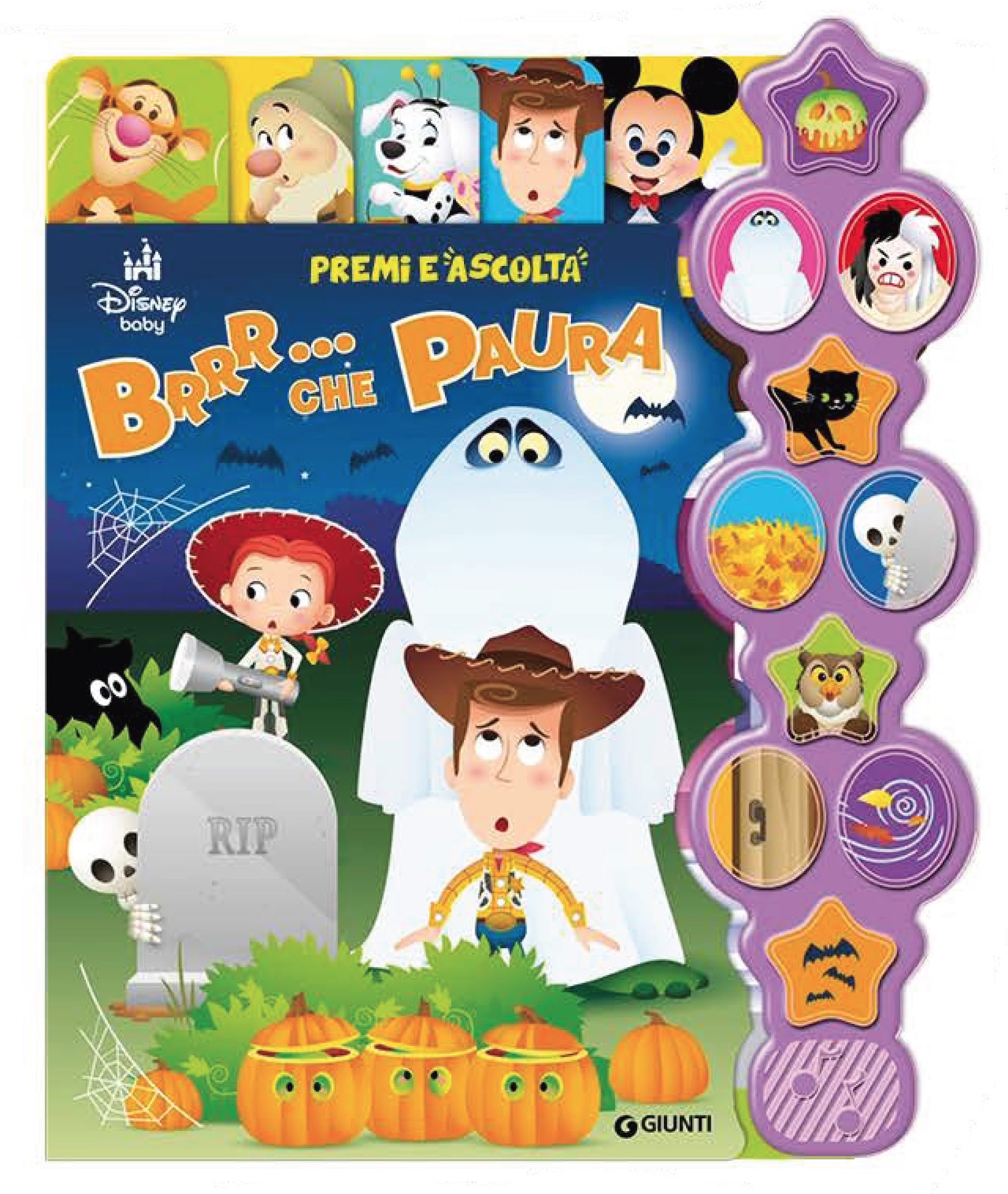 Brrr... Che paura Premi e ascolta Disney. Con 10 tasti