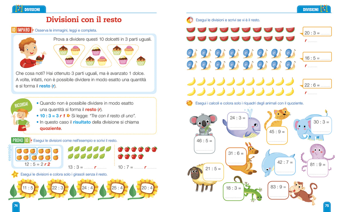 Moltiplicazioni e divisioni