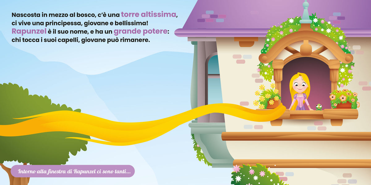 Rapunzel Prime storie dei film in rima