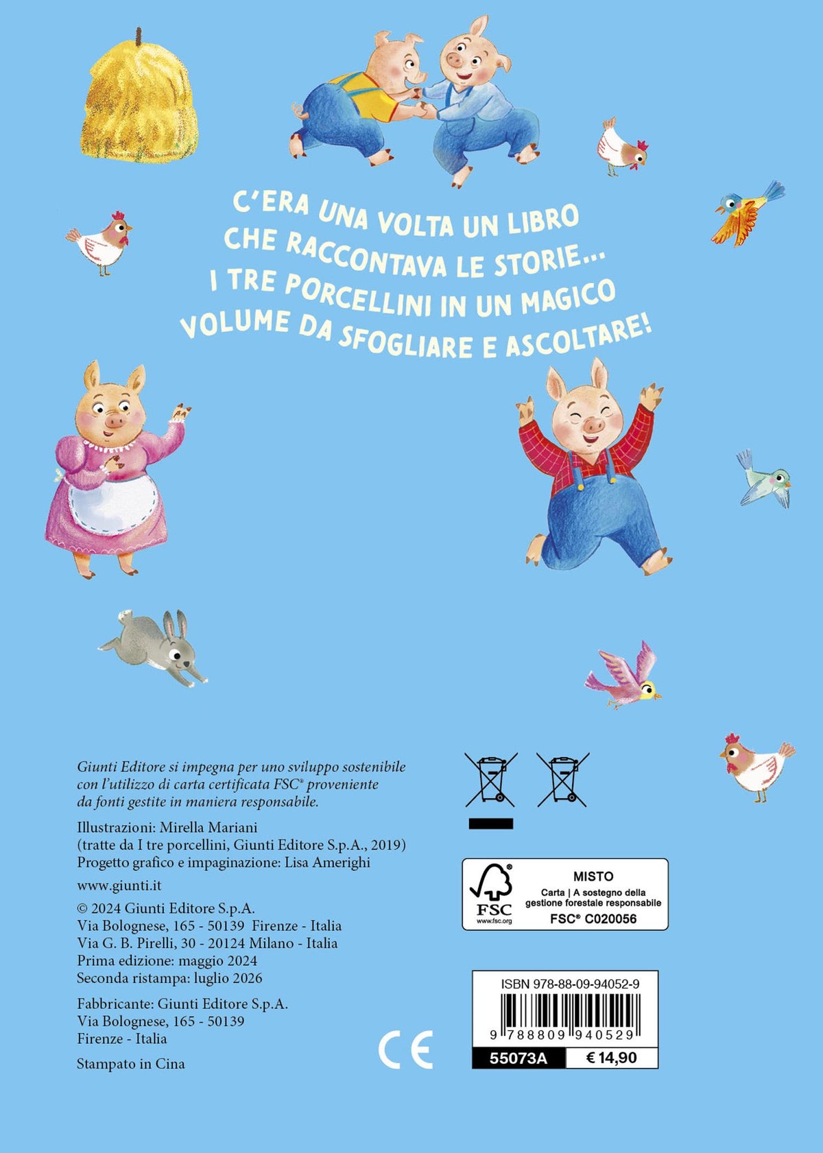 I tre porcellini. Libri parlanti