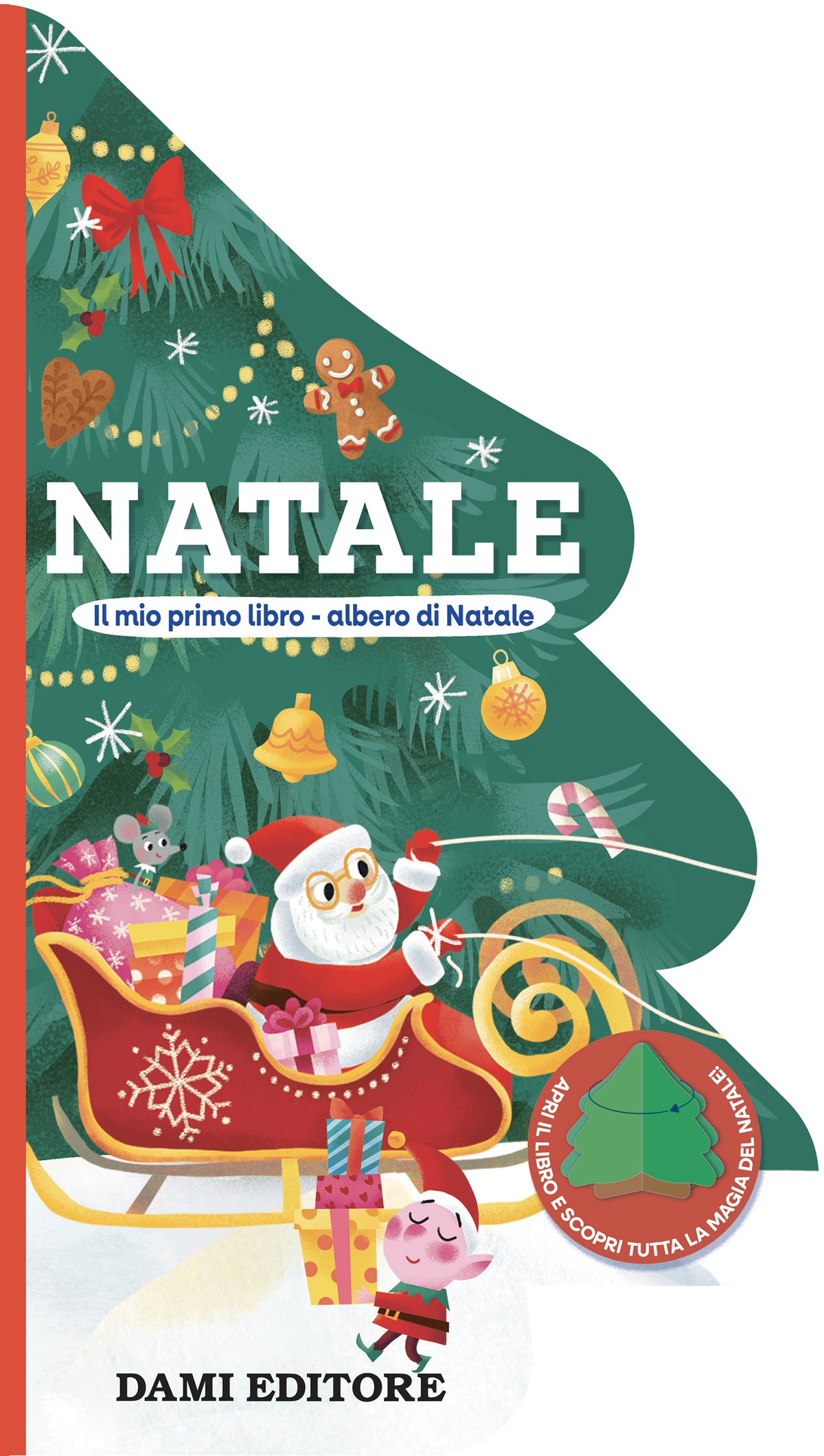 Natale. Il mio primo libro albero di Natale
