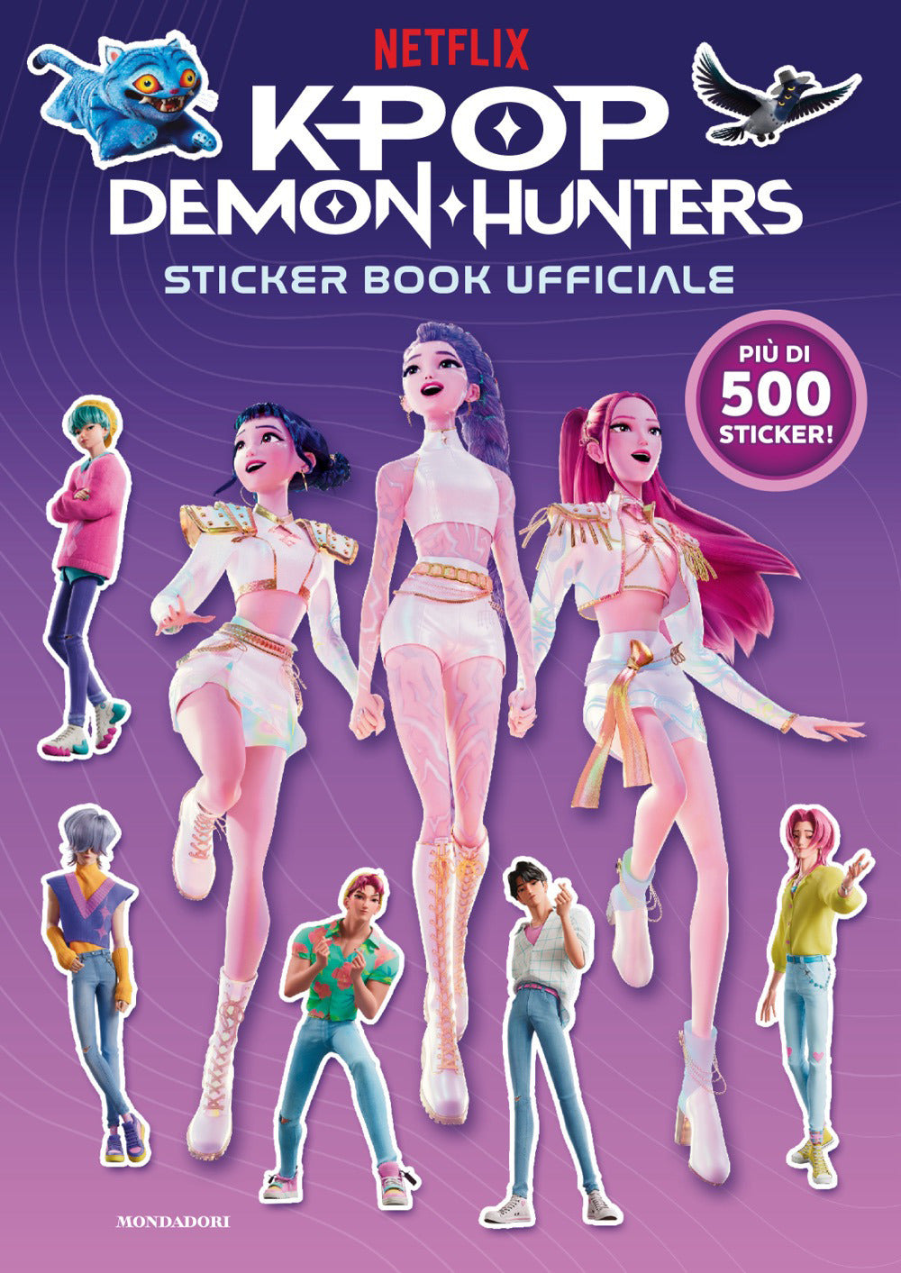 KPop Demon Hunters. Sticker book ufficiale