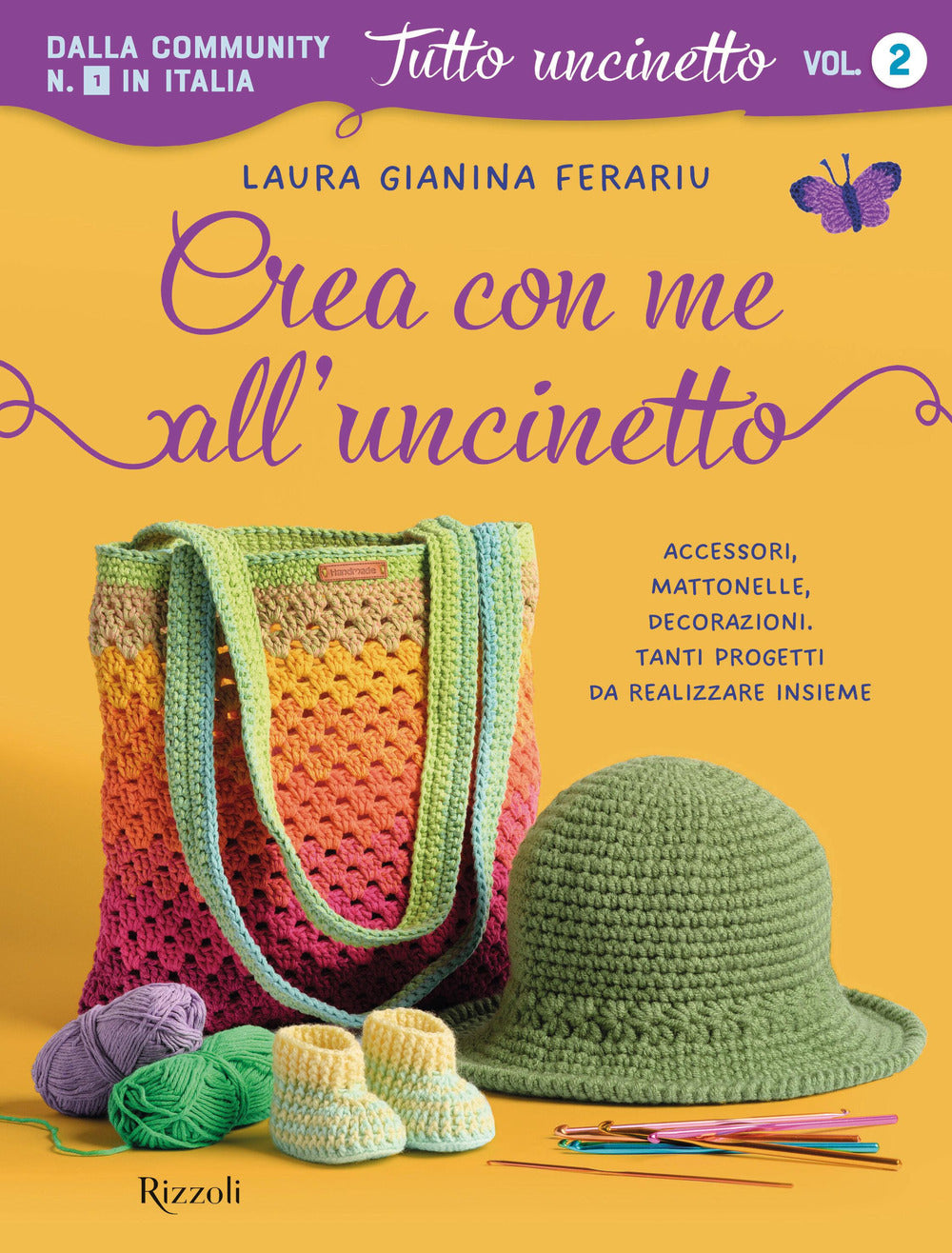 Crea con me all'uncinetto. Accessori, mattonelle, decorazioni. Tanti progetti da realizzare insieme
