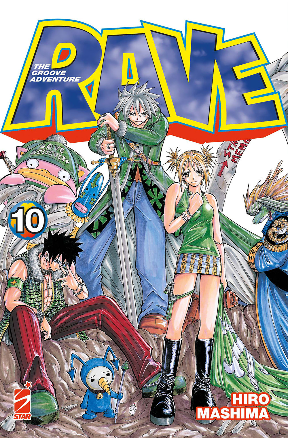 Rave. The groove adventure. New edition. Vol. 10