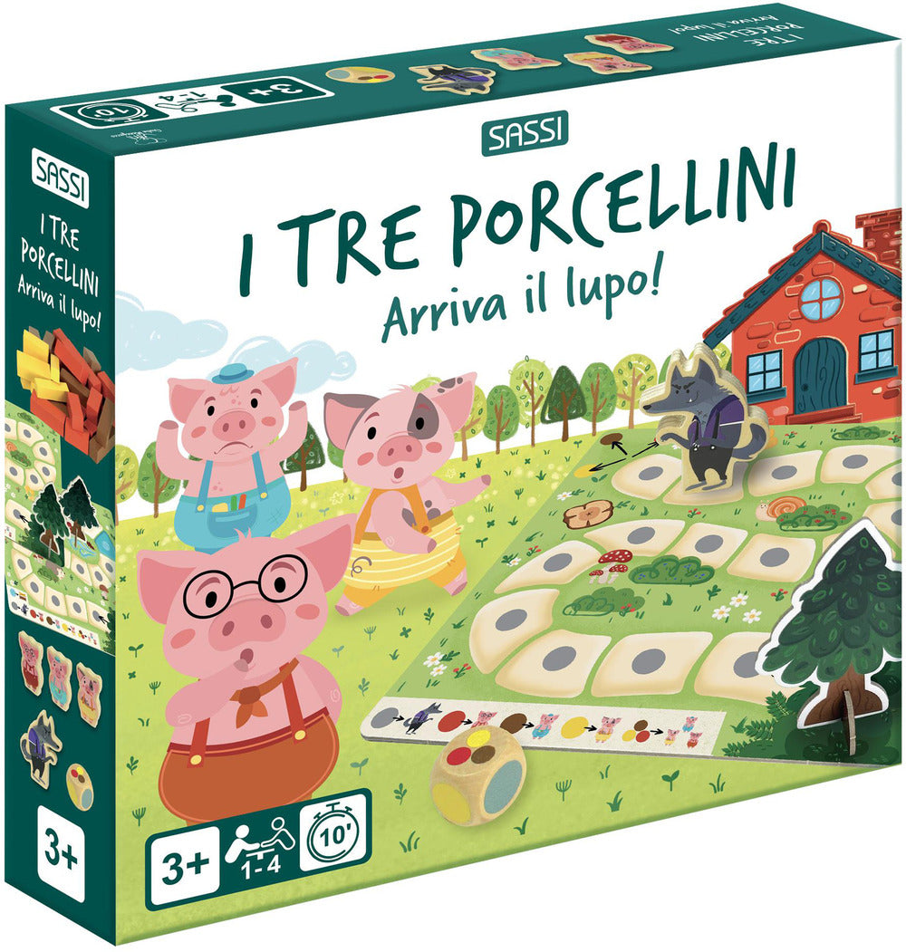 I tre porcellini. Arriva il lupo! I miei primi giochi di società