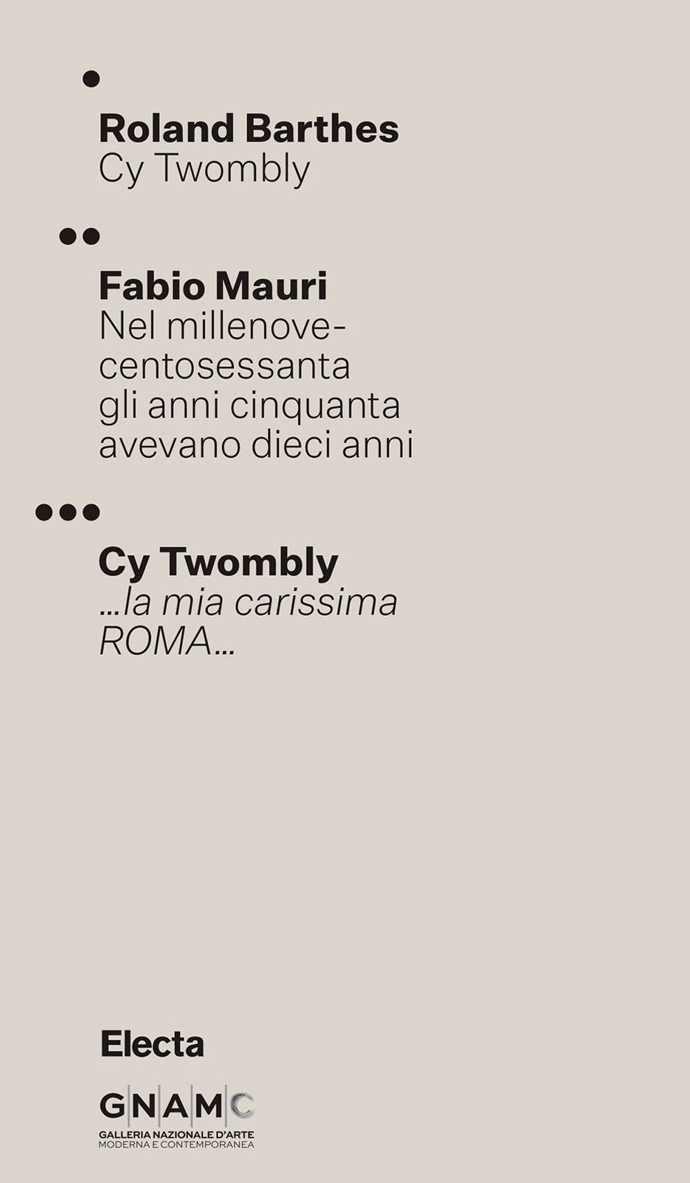 Cy Twombly. Ediz. italiana e inglese