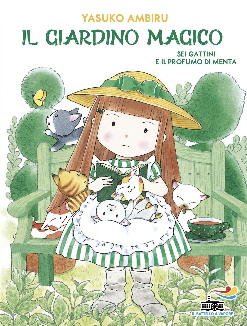 Sei gattini e il profumo di menta. Il giardino magico
