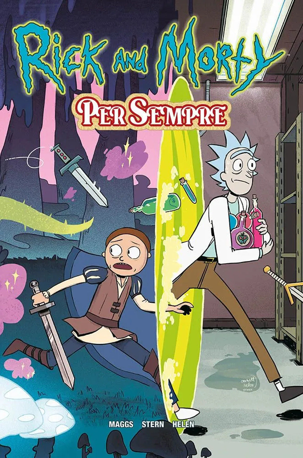 Per sempre. Rick and Morty.
