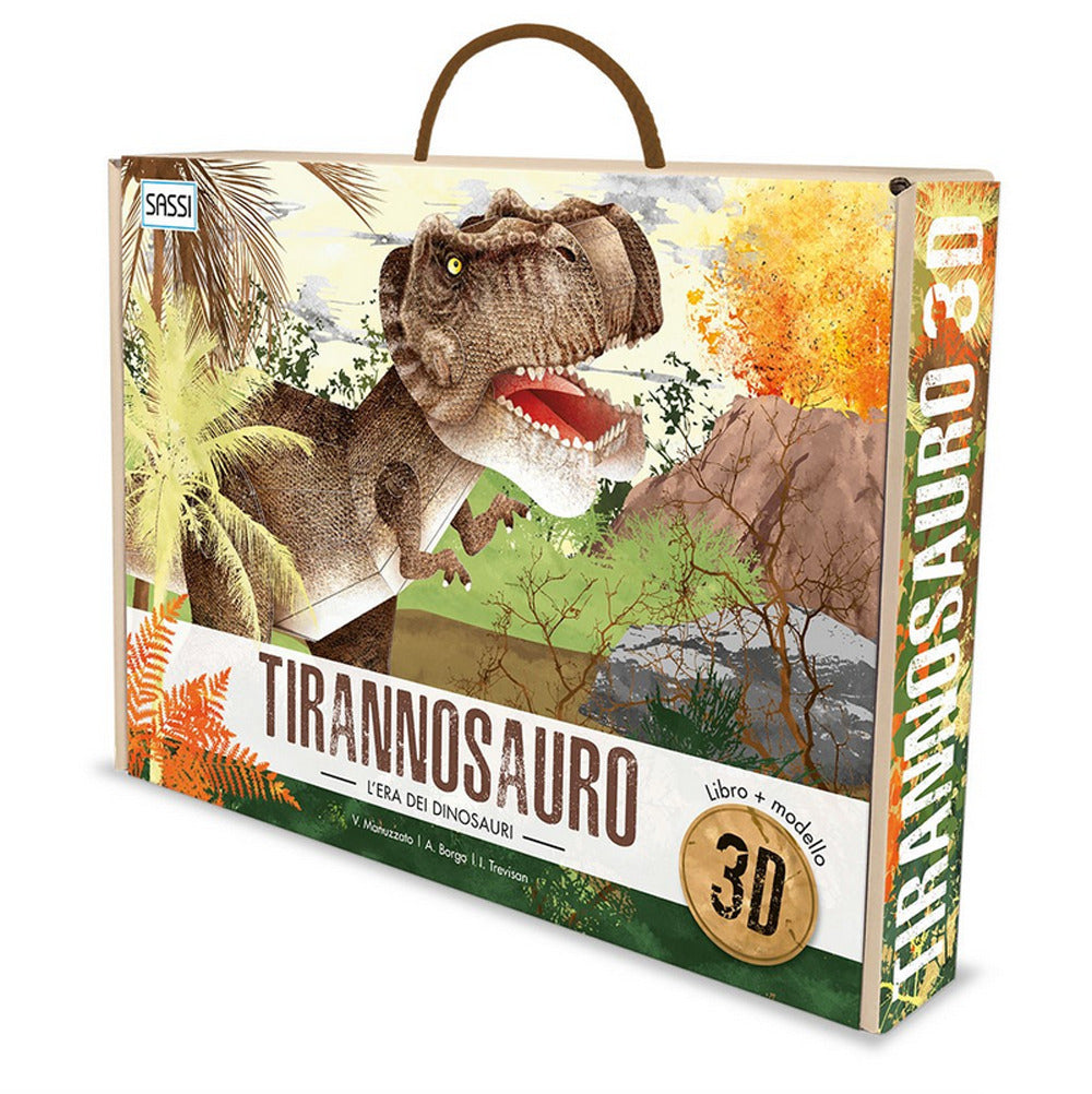 L'era dei dinosauri. Il tirannosauro 3D. Con Giocattolo.