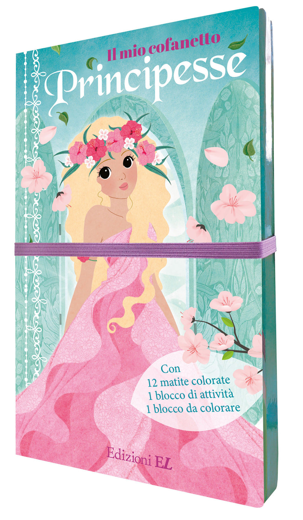 Il mio cofanetto. Principesse. Ediz. illustrata. Con matite colorate.