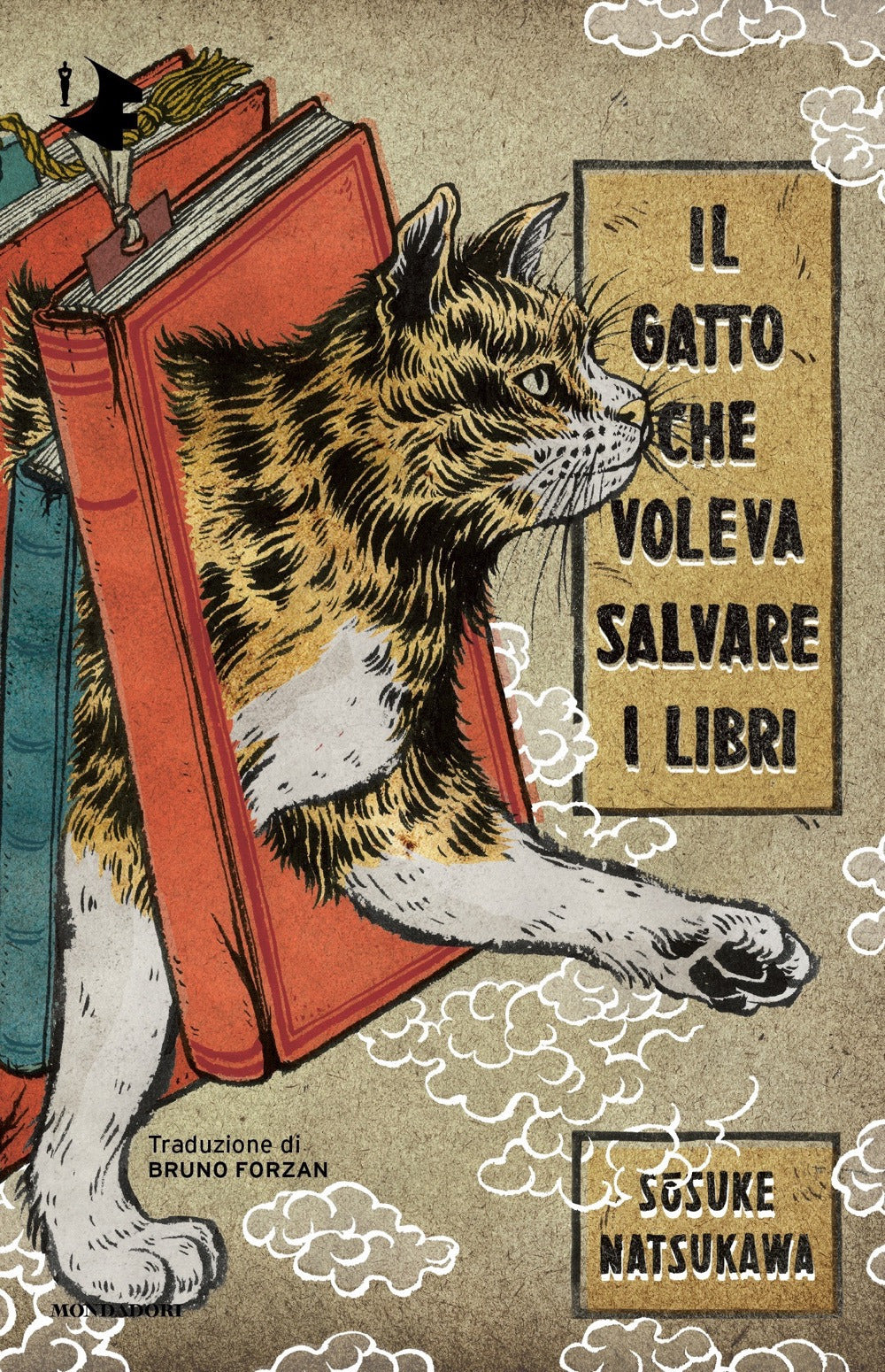 Il gatto che voleva salvare i libri.