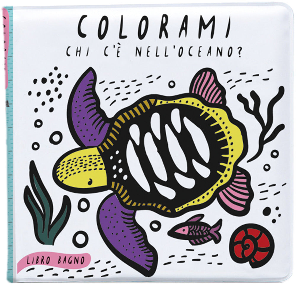 Colorami. Chi c'è nello stagno? Libro bagno.
