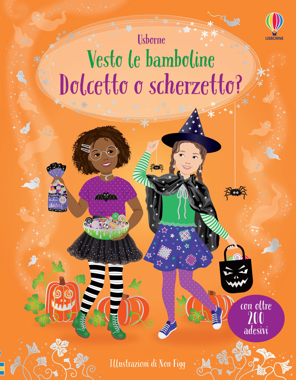 Dolcetto o scherzetto? Vesto le bamboline. Ediz. a colori