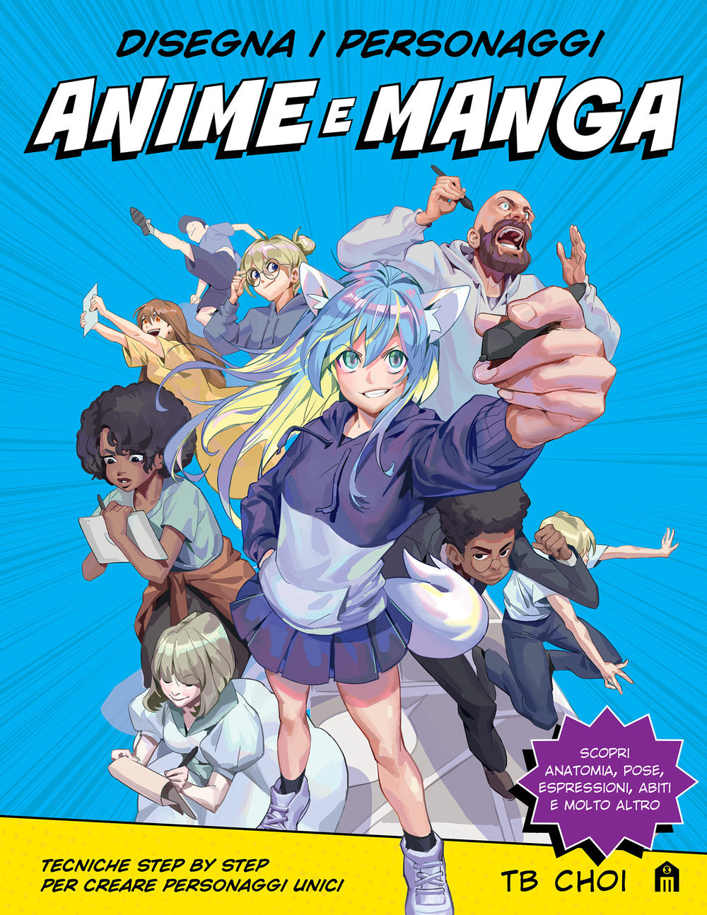 Disegna i personaggi anime e manga.