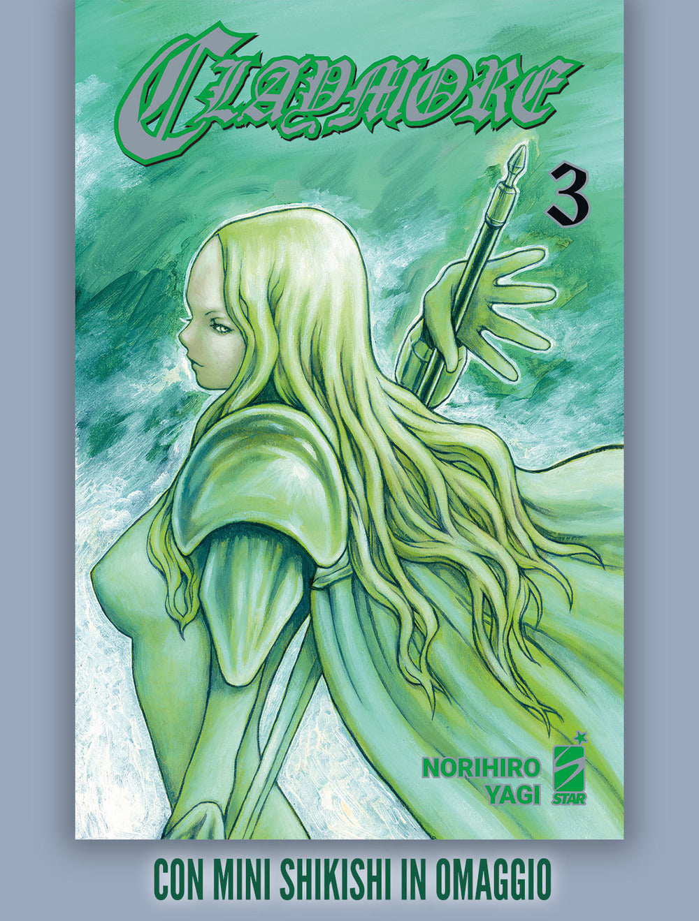 Claymore. New edition. Con mini shikishi. Vol. 3.
