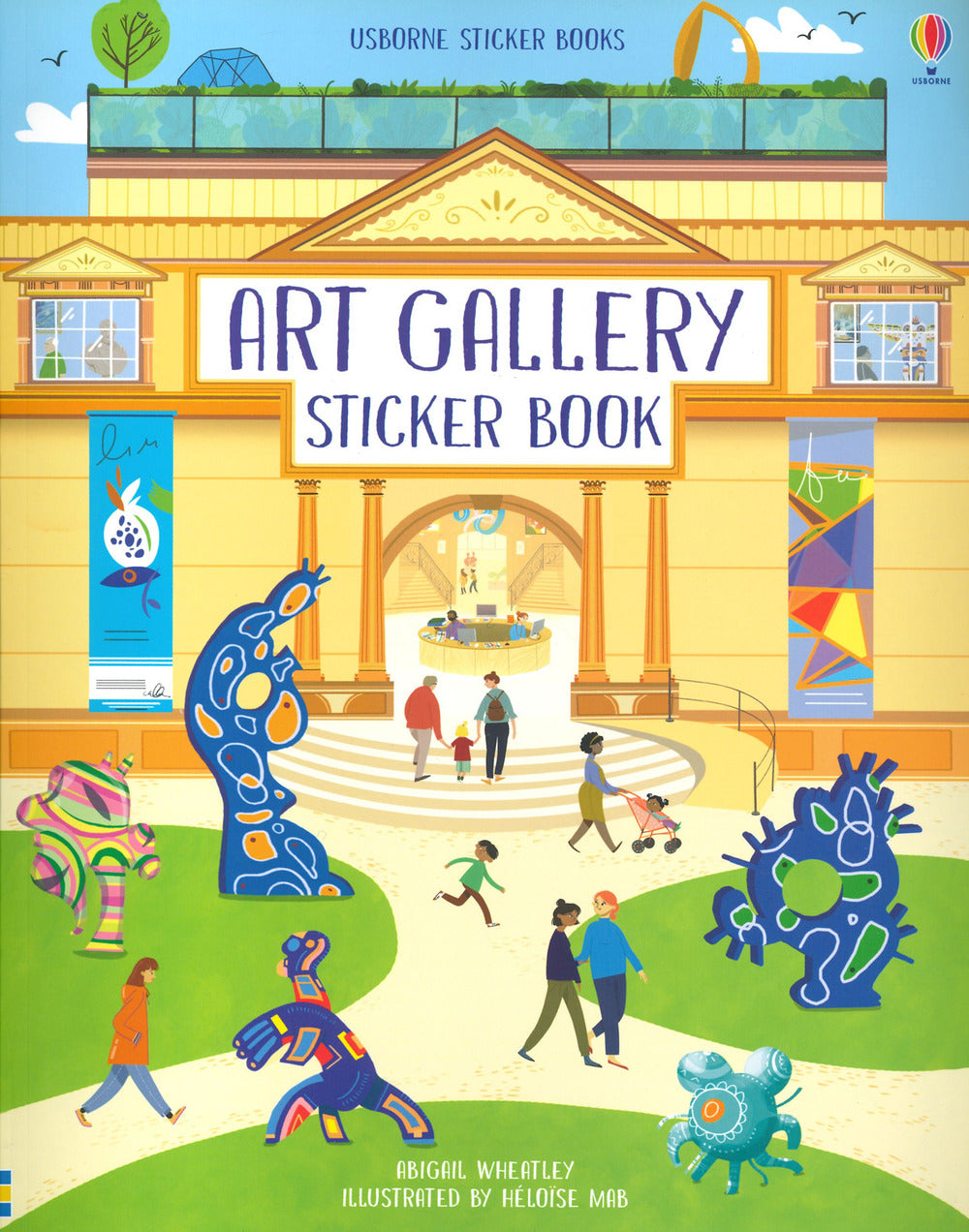 Art gallery sticker book. Con adesivi.