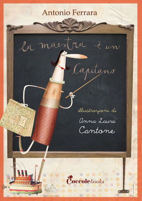 La maestra è un capitano.