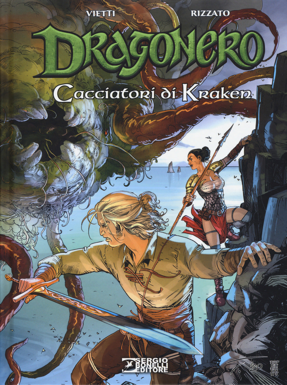 Cacciatori di kraken. Dragonero.